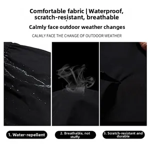 Waterproof, breathable and scratch-resistant technical fabric for men's outdoor jacket