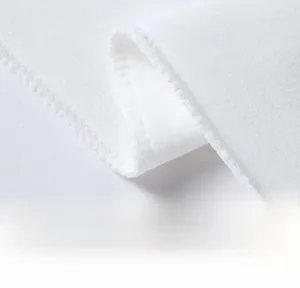 Detail of premium white cotton fabric showing precision stitching and slim tailoring quality
