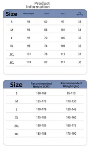 Detailed size chart for vintage denim jeans showing waist, hip, and length measurements