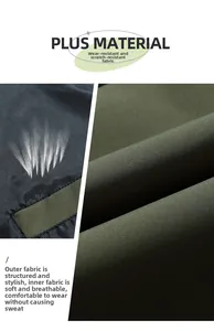 Detail of durable windbreaker fabric showing breathable texture and scuff-resistant structure