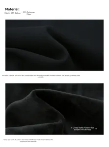 Detail of 65% cotton fleece sweatshirt fabric showing thermal inner lining and outer texture