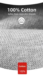 Detailed macro shot showing 100% cotton knitted fabric texture of grey autumn sweater