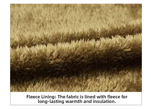 Macro detail of soft fleece lining for thermal insulation and winter warmth