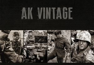 Detail of AK VINTAGE military style tactical jacket with classic army elements