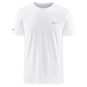 Men's Quick Dry Athletic T-Shirt Breathable Short Sleeve Crew Neck Top Summer Cooling Basic Sports Gym Workout Casual Apparel