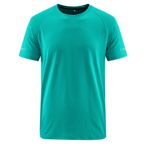Men's Sport Short Sleeve T-Shirt Quick-Dry Breathable Mesh Mercerized Polyester Cooling Top For Summer Outdoor Gym Fitness