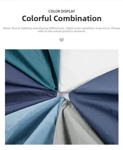 Variété de couleurs pour vestes de protection solaire en tissus de soie glacée respirants
