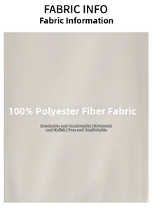 Detail view of premium breathable 100% polyester fabric texture on men's jacket