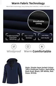 Detail view of breathable polyester mesh lining on a windproof outdoor jacket