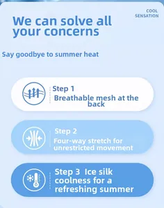 Caractéristiques : taille en mesh respirant, tissu extensible 4 sens et matière soie glacée