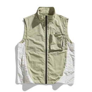 Gilet da Campeggio Impermeabile Leggero all'Aperto per Uomo Donna Gilet Utility Techwear Con Tasche Multiple Abbigliamento Sportivo Casual Coppia