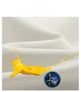 Macro detail of waterproof coated fabric showing multi-layer breathable membrane structure