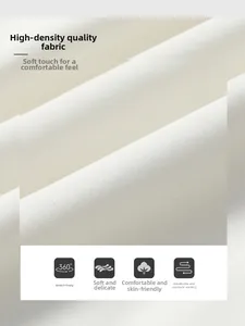 Macro shot of white high-density fabric showing soft texture and 360-degree stretch details