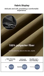 Macro shot of 100% polyester fabric texture and black lining of a men's jacket