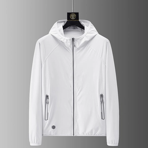 Sun Protection Jacket UV UPF 50+ Hooded Zipper Lightweight Breathable Outdoor Sport Hiking Jacket For Men And Women