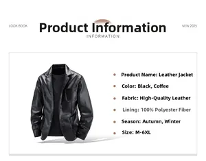 Detailed material view of slim fit black faux leather blazer jacket for men