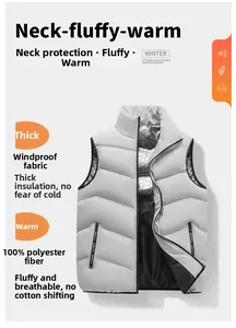 Macro detail of men vest with silver honeycomb heat-reflective lining for thermal warmth