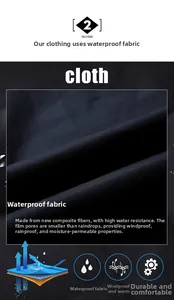 Waterproof and windproof composite fiber fabric detail for winter parka jacket