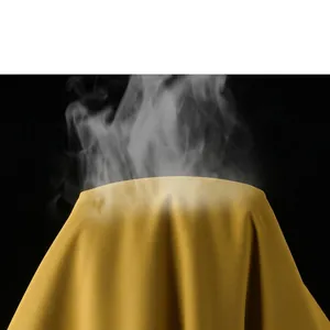 Giacca termica in grafene giallo impermeabile per uomo e donna con rete traspirante