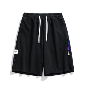 Pantaloncini Sportivi Uomo Traspiranti Tessuto a Rete Nido d'Ape Coulisse Ampi Estate Casual Streetwear Corsa Palestra