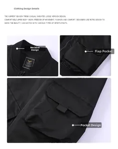 Close-up of MA1 bomber jacket featuring ribbed collar, metallic zipper, and utility pockets