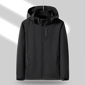 Veste De Randonnée À Capuche Extérieure Coupe-vent Imperméable Manteau Décontracté À Fermeture Éclair Pour Hommes Et Femmes