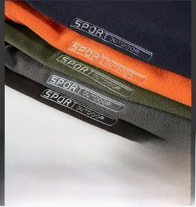 Multiple colors of warm outdoor fleece neck warmers with SPORT OUTDOOR embroidery details