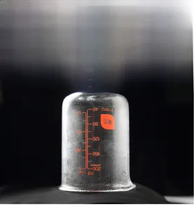 Detail view showing breathable fabric performance with water vapor through a glass cup