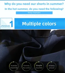 Detail of breathable camouflage fabric texture on summer men cargo shorts in macro view