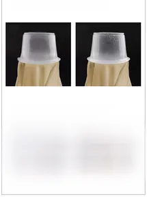 Close-up of breathable beige fabric texture and fine flat-seam stitching for men shorts