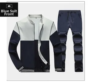 Close-up of color-block tracksuit jacket with ribbed cuffs and zippered closure