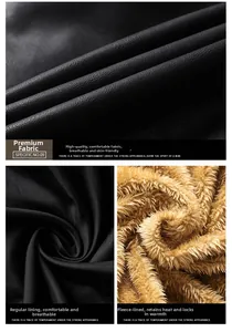 Detail of lychee pattern faux leather fabric with regular and warm fleece lining options