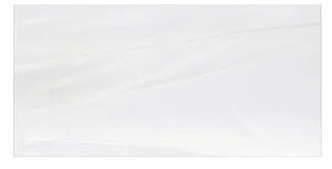 Close-up of white breathable textile fabric showing fine texture and wrinkle resistance