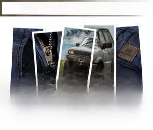 Detail showing YKK zipper, fashion leather patch and pocket on camo cargo shorts