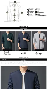 Détails d'une veste décontractée légère pour homme avec texture diamant et fermeture