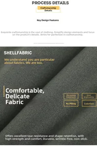 Macro detail of dark grey high-density twill fabric showing wrinkle-resistant texture
