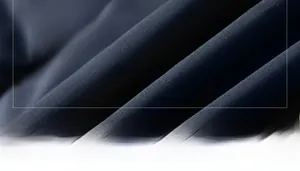 Detail shot of navy blue ripstop fabric made of 100% polyester for outdoor winter jackets