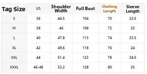Size chart for men's washed polo shirt showing US sizes, shoulder, chest and length