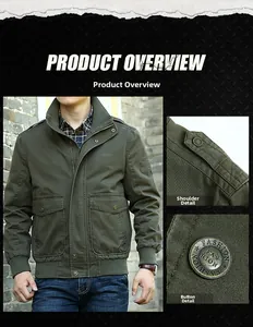 Détails de la veste militaire montrant les épaulettes et la texture en coton doux