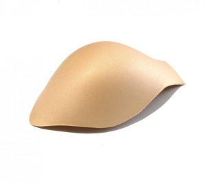Imbottitura a tazza in spugna 3D per costumi da bagno e intimo da uomo beige