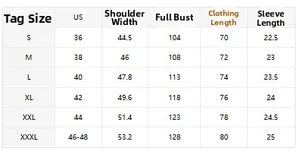 Tableau détaillé des tailles pour polo homme à motif flamant rose du S au 3XL avec mesures