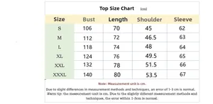 Detailed size guide table for men's long sleeve polo shirts showing S to 3XL measurements