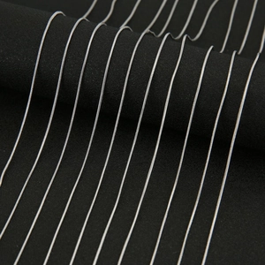 Detailed macro view of sleek silver snake chains showing tight polished link texture