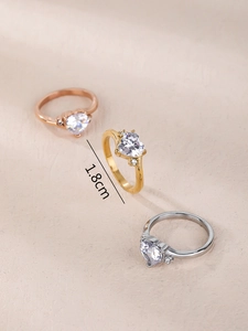 Detailed comparison of gold, silver, and rose gold rings with 1.8cm inner diameter