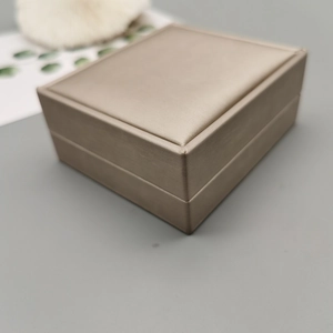 Elegant Jewelry Gift Box With Satin Ribbon Printed Letters For Necklace Bracelet High-end Jewelry Case Packaging Accessory