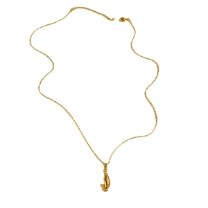 Gouden saxofoon muziek instrument hanger ketting met schakelketting voor musici