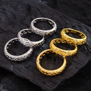 Französischer Gebürsteter Weizenähre Zirkonia Ring Elegante Textur Gold Silber Plattiert Kupfer Strass Schmuck Für Damen Geschenk
