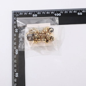 Detailed scale measurement of polished gold-tone geometric CCB beads for jewelry making