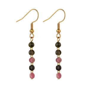 Boho Naturstein Perlen Ohrhänger Für Damen Minimalistisch Edelstahl Vergoldet Vintage Perlen Ohrringe Schmuck