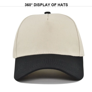 Verstellbare 5 Panel Baseballkappe Atmungsaktiv Gebogene Krempe Sonnenschutz Baumwolle Polyester Patchwork Outdoor Sport Hut Für Herren Damen
